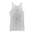 thumbnail image 1 of Women's SpongeBob SquarePants Seahorse Unicorn Ride  Racerback Tank Top White Heather Medium, 1 of 3