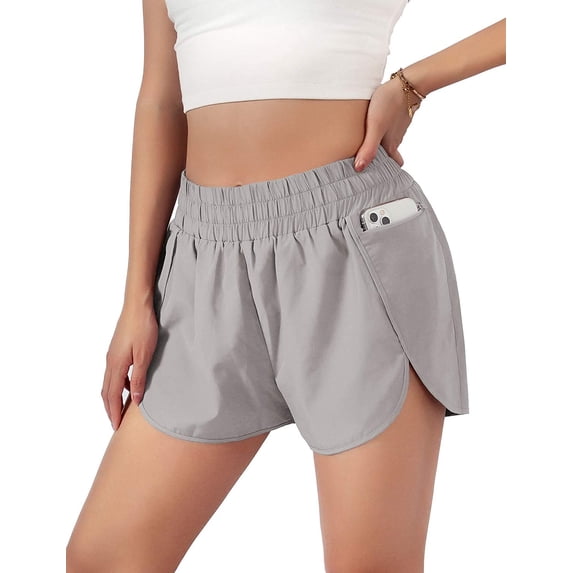 Women's Sport Running Shorts,Quick Dry Workout Athletic Gym Yoga Shorts