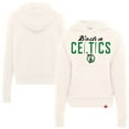 thumbnail image 1 of Women's Sportiqe  Cream Boston Celtics  Ava Boxy Tri-Blend Pullover Hoodie, 1 of 3