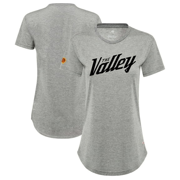 Women's Sportiqe Gray Phoenix Suns 2021/22 City Edition Phoebe T-Shirt