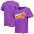 thumbnail image 1 of Women's Sportiqe Purple Phoenix Suns Hardwood Classics Arcadia Elevated T-Shirt, 1 of 3
