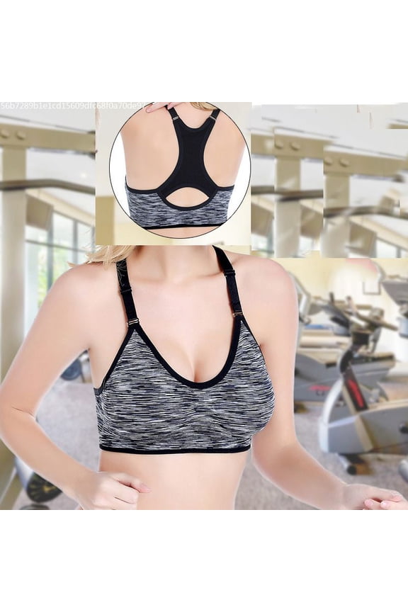 Women's Sports Bra High Impact Support Workout Yoga Bra Gym Fitness Yoga Bra S-XL