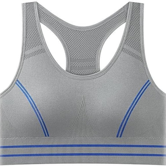 Women's Sports Bra,Racerback Medium Impact Seamless Sports Bra for Women