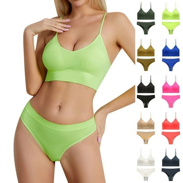 Women's Sports Bra and Pants Set - Wireless, Breathable, Quick-Drying Activewear for Yoga, Running & Workouts