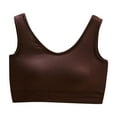 thumbnail image 1 of Women's Sports Bras Seamless No Underwire Full Coverage Wireless Bras Padded Fitness Yoga Workout Underwear, 1 of 5