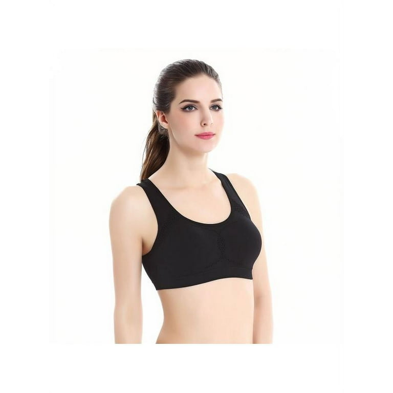 Women's Sports Bras Seamless Stretch Breathable Comfortable Fitness Bra Top  