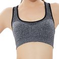 thumbnail image 1 of Women's Sports Bras Traceless Sports Bra With A Beautiful Back Yoga Sleep Fitness Style Underwear Bra Comfortable Bras for Women Black M, 1 of 8