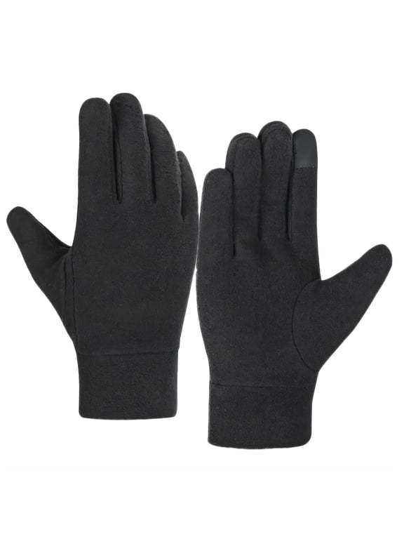 Women's Sports Gloves, Soft, Warm, Non Slip, Windproof, Warm Touch Screen Gloves, Elastic Cuffs, Men's Snow Gloves, Winter Plush Gloves For Teenager Students