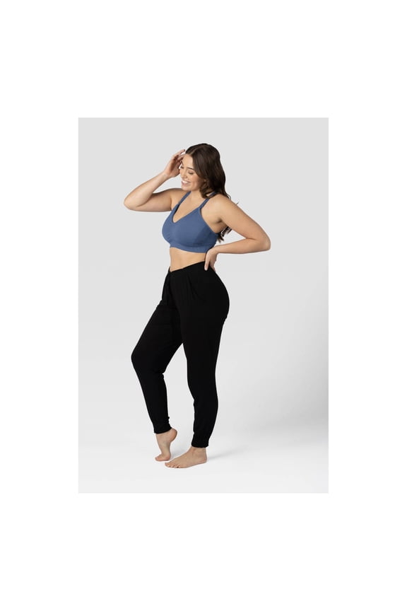 Women's Sports Pumping & Nursing Bra - Slate Blue XL