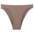 thumbnail image 1 of Women's Sports Thong Large Size Seamless Sexy Elastic T-pants Women's Seamless Solid Color Comfortable Low-waist Panty, 1 of 3