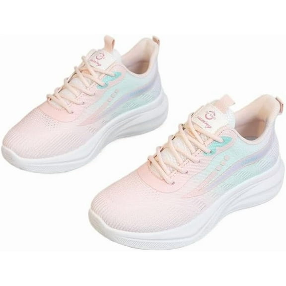 Women's Sports shoes - Versatile Mesh surface with Cushioned Sole | Breathable Casual Sneakers for Travel & Daily Wear