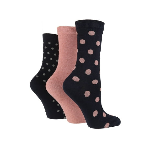 Women's Spot Jacquard Crew Sock