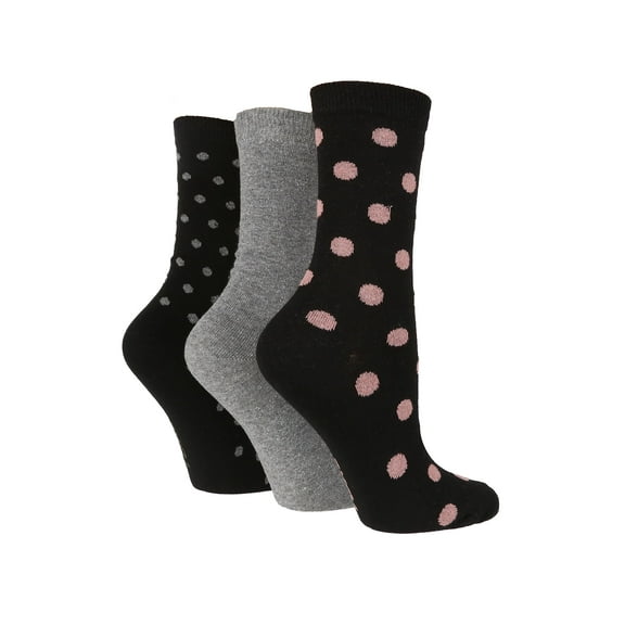 Women's Spot Jacquard Crew Sock