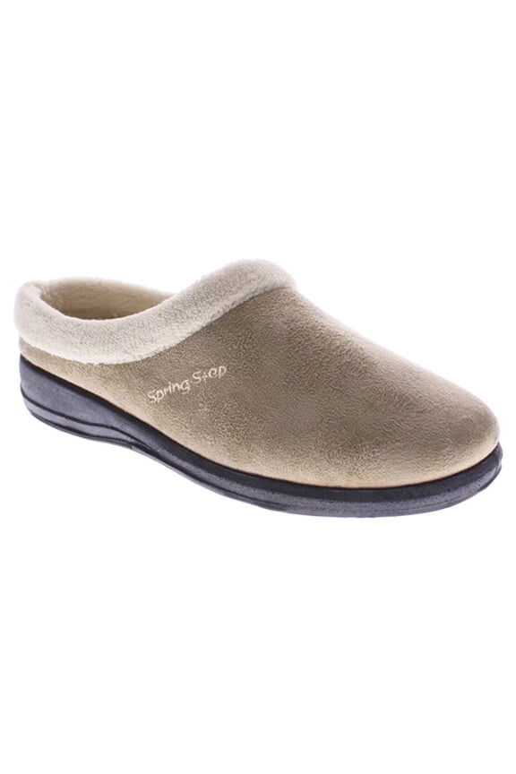 Women's Ivana Clog-Style Suede Slippers