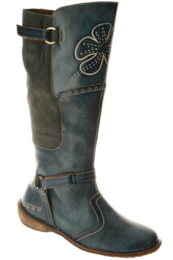 Women's Spring Step WELCOME Boot BLUE 42 M EU 10.5-11 M