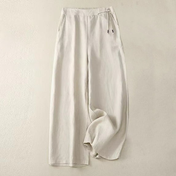 Women's Spring Summer Loose New Vintage Wide Leg Pants Casual Pants Drawstring Pants for Women Tan Dress Pants for Women plus Size Cargo Pants Petite Pants for Women Casual Womens Pants Casual Work