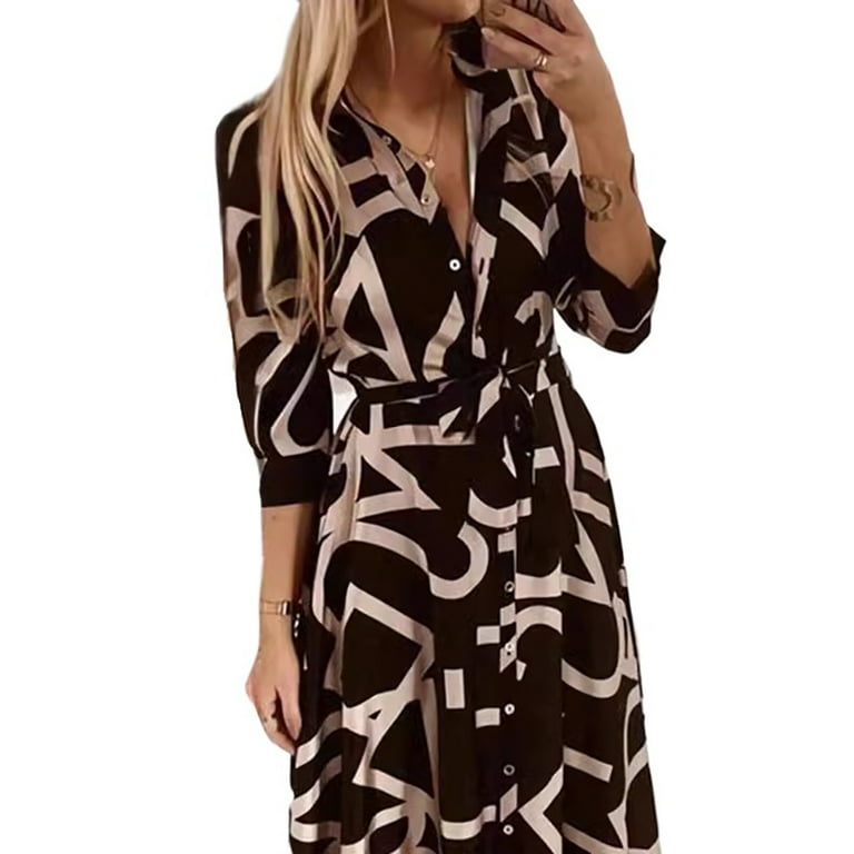 Lace V-Neck Printed Long-Sleeved Shirt