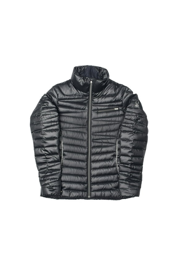 Women's Spyder Timeless Down Jacket Black/Silver