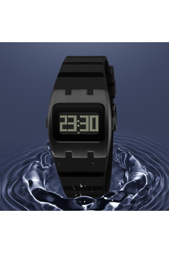 Women's Square LED Watch - Small Retro Style Digital Watch for Students