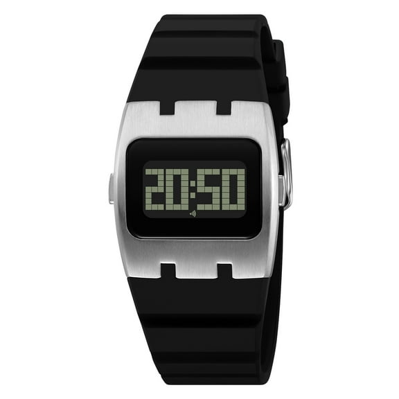 Women's Square LED Watch - Small Retro Style Digital Watch for Students