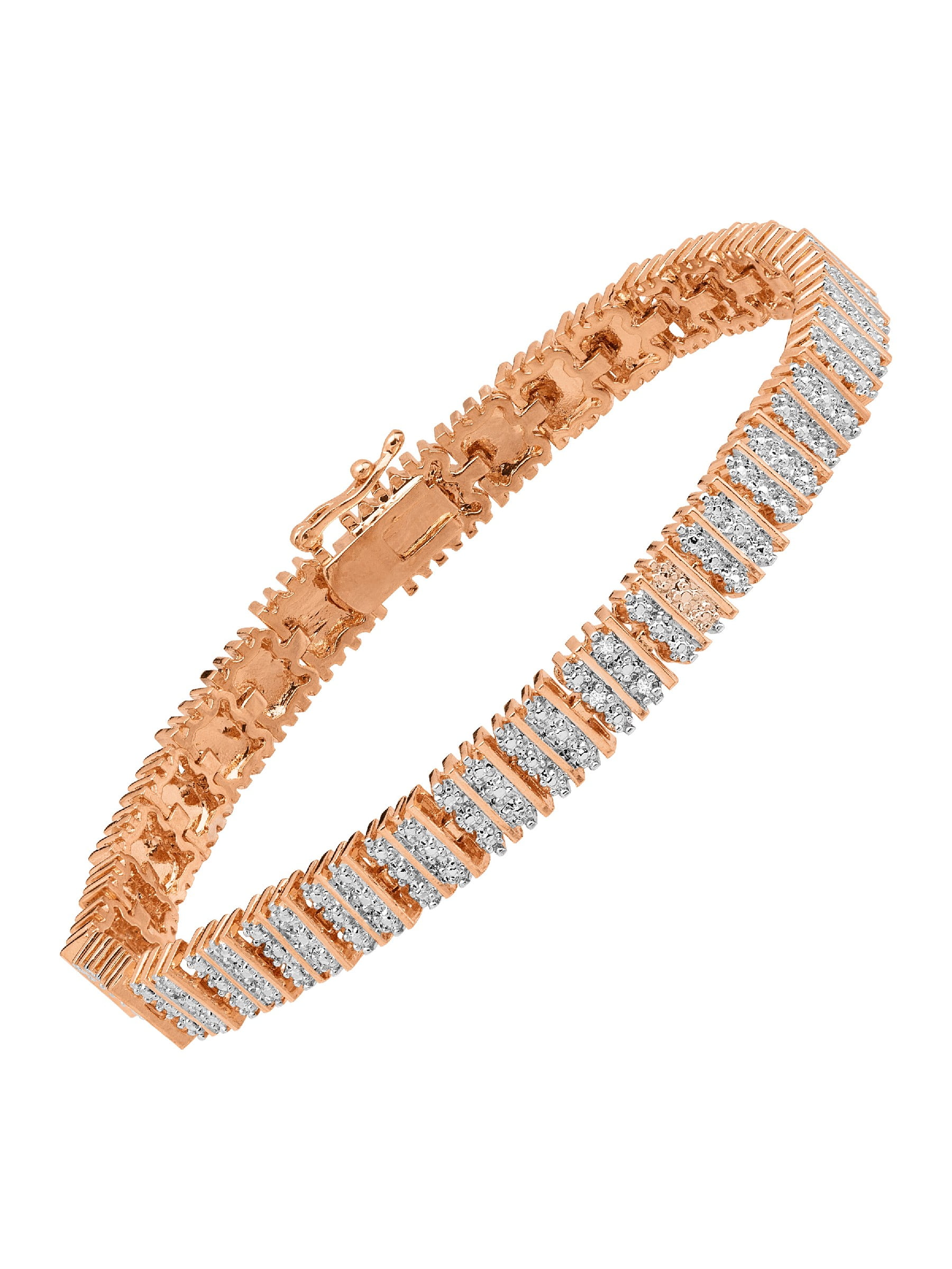 Diamond Tennis Bracelet 18K White Gold, 6.77 Carats - Amina Sorel Fine  Jewelry