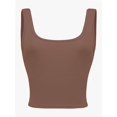 thumbnail image 1 of Women's Square Neck Crop Top Basic Sleeveless Fitted Tank Top Casual Cami, 1 of 5