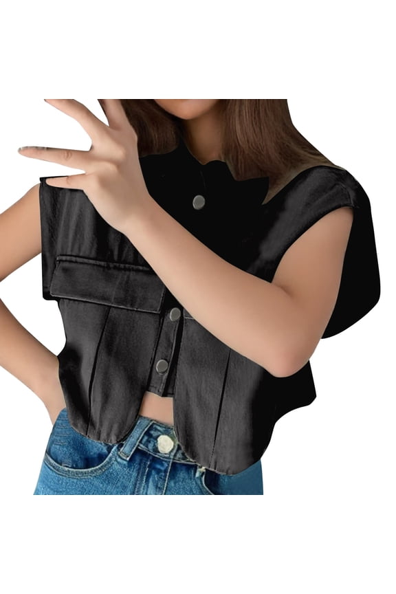 Women's Square Neck Sleeveless Double Layer Tank Top, Polyester Material, Versatile to Pair with Different Bottoms, Suitable for All Seasons, Sizes S L