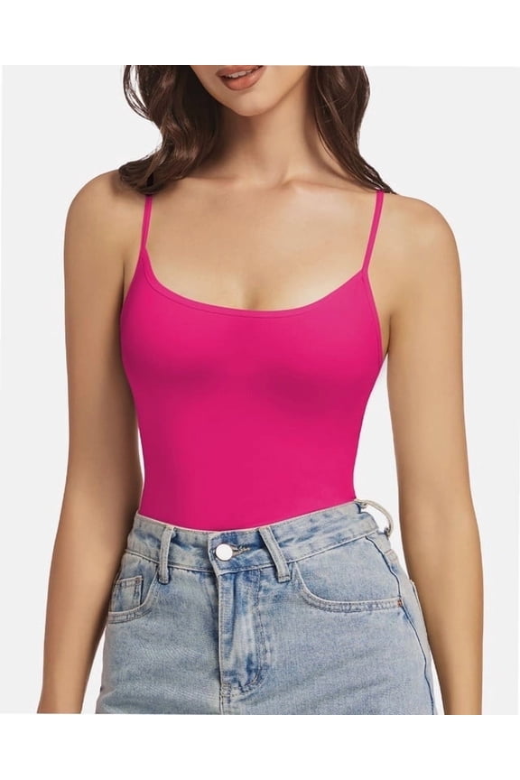 Women's Square Neck Tank Top Spaghetti Strap Shirt Summer Going Out Basic Camisole