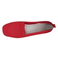 thumbnail image 1 of Women's Square Toe Flats Shoes Knitted Lightweight Casual Slip On Loafers Soft Comfort Breathable Mesh Work Ballet Shoes, 1 of 5