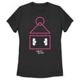 thumbnail image 1 of Women's Squid Game Squid Court Graphic Tee Black Small, 1 of 4