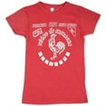 thumbnail image 1 of Women's: Sriracha - Bottle Label Apparel Womens T-Shirts - Red, 1 of 2