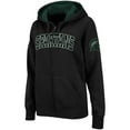 thumbnail image 1 of Women's Stadium Athletic Black Michigan State Spartans Arched Name Full-Zip Hoodie, 1 of 3
