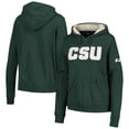 thumbnail image 1 of Women's Stadium Athletic Green Colorado State Rams Big Logo Pullover Hoodie, 1 of 3