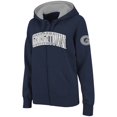 thumbnail image 1 of Women's Stadium Athletic Navy Georgetown Hoyas Arched Name Full-Zip Hoodie, 1 of 3