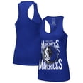 thumbnail image 1 of Women's Stadium Essentials Blue Dallas Mavericks Dedication Tank Top, 1 of 3