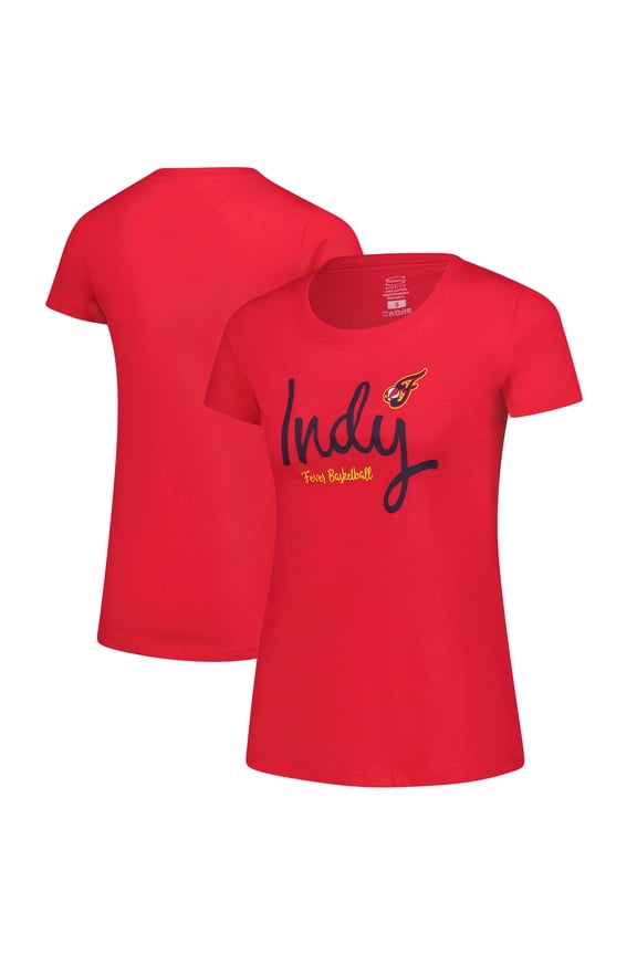Women's Stadium Essentials Red Indiana Fever Third Quarter T-Shirt