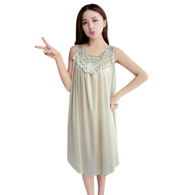 https://i5.walmartimages.com/seo/Women-s-Stain-Silk-Lace-Vintage-Victorian-Nightgown-Sleeveless-Knee-Length-Smocked-Sleep-Dress-Pajama-Loungewear-Tank-Top-Night-Gown-Sleepwear-Summer_8d6ebeab-140d-4a9c-90a2-2a68d0b5d82a.bc27a107ce923eacd03172d606f98652.jpeg?odnHeight=768&odnWidth=768&odnBg=FFFFFF
