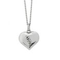 thumbnail image 1 of Women's Stainless Steel Healing Heart Necklace-Psalm 34:18 by Shields of Strength, 1 of 4