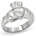 thumbnail image 1 of Women's Stainless Steel High polished 4.10 (g) Engagement Ring, 1 of 5