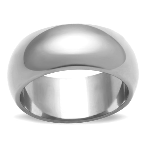 Women's Stainless Steel High polished 6.50(g) Engagement Ring