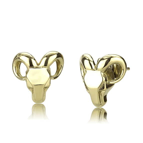 Women's Stainless Steel IP Gold 2.55(g) Stud Earrings