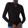 thumbnail image 1 of Cotton On Womens Staple Basic T-Shirt, Black, Small, 1 of 1