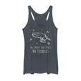 thumbnail image 1 of Women's Star Trek All About That Space No Tribbles  Racerback Tank Top Navy Blue Heather 2X Large, 1 of 3