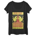 thumbnail image 1 of Women's Star Trek: The Original Series Mirror Mirror S2 Episode 4 Poster  Scoop Neck Black 2X Large, 1 of 4