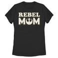 thumbnail image 1 of Women's Star Wars: A New Hope Rebel Mom Graphic Tee Black Medium, 1 of 4