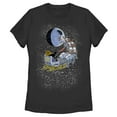 thumbnail image 1 of Women's Star Wars Christmas Darth Vader Santa's Sleigh  Graphic Tee Black Small, 1 of 3