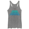 thumbnail image 1 of Women's Star Wars Dusky Logo Racerback Tank Top Gray Heather Medium, 1 of 3