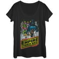 thumbnail image 1 of Women's Star Wars Empire Strikes Back  Scoop Neck Black Small, 1 of 3