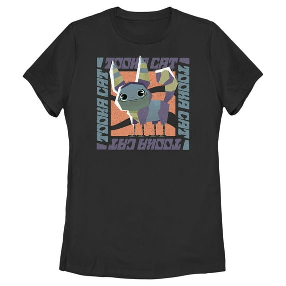 Women's Star Wars: Galaxy of Creatures The Tooka-Cat Graphic Tee Black Small