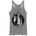 thumbnail image 1 of Women's Star Wars Han Solo Not a Scoundrel Racerback Tank Top Gray Heather X Large, 1 of 3